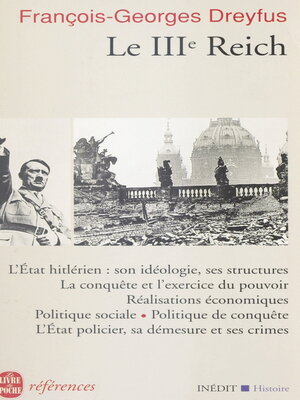 cover image of Le troisième Reich
